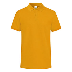 Polo in piquet di cotone KOUPAN - Oro