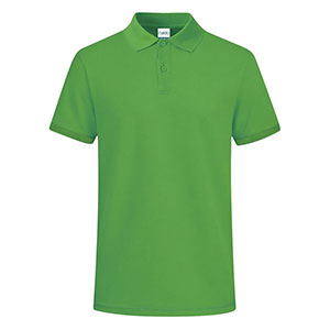 Polo in piquet di cotone KOUPAN - Verde