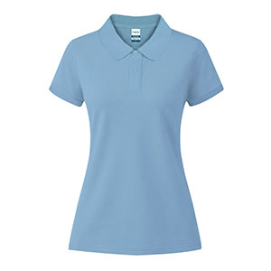 Polo donna KOUPAN - Azzurro
