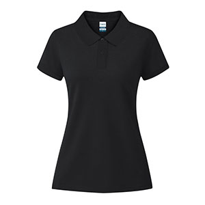 Polo donna KOUPAN - Nero