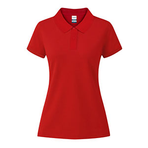Polo donna KOUPAN - Rosso