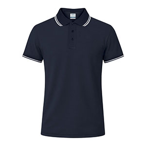 Polo in piquet traspirante TECNIC ZAWAK - Blu Navy