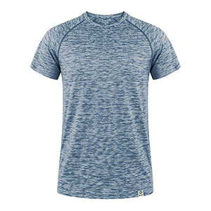 T-Shirt traspirante sportiva TECNIC KASSAR - Blu Navy