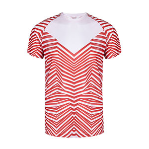 TShirt in poliestere TECNIC TINGYI - Rosso