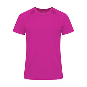 Maglietta sportiva da bambino TECNIC SAPPOR - Fucsia