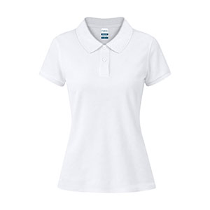 Polo donna bianca KOUPAN - Bianco