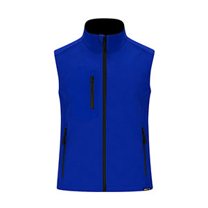 Gilet in sofshell HANDRICKS - Blu