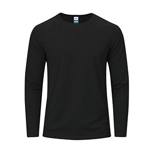 Maglietta maniche lunghe uomo HAWK - Nero