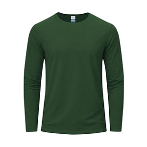 Maglietta maniche lunghe uomo HAWK - Verde Bottiglia