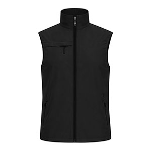 Gilet in tessuto leggero DERVIK - Nero