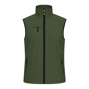 Gilet in tessuto leggero DERVIK - Verde Bottiglia