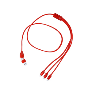 Cavo di ricarica CLODAN - Rosso