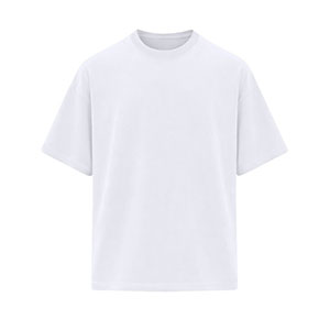 Maglietta uomo oversize MINTON - Bianco