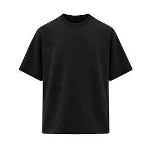 Maglietta uomo oversize MINTON - Nero