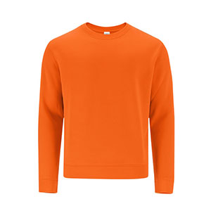 Felpa da bambino girocollo COSMOS - Arancio