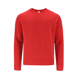 Felpa da bambino girocollo COSMOS - Rosso