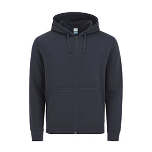 Felpa con cappuccio e zip ASTRO - Navy scuro