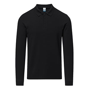 Polo manica lunga CHARLOT - Nero