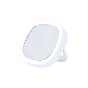 Specchio con luce QADAN - Bianco