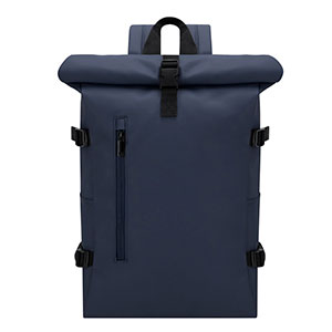 Zaino porta pc rolltop HEDIX - Blu Navy