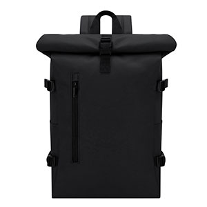 Zaino porta pc rolltop HEDIX - Nero