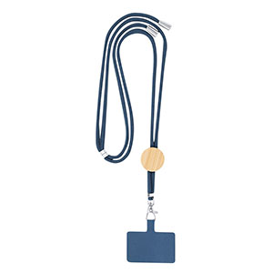 Porta cellulare da collo THORNE - Blu Navy