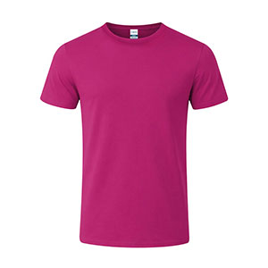 Maglietta 100% cotone uomo EPIKA - Fucsia