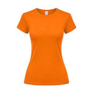 T-Shirt in cotone donna EPIKA - Arancio