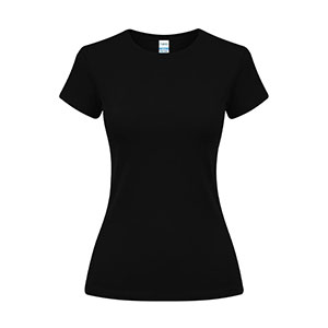 T-Shirt in cotone donna EPIKA - Nero