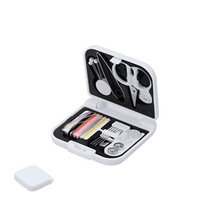 Set per cucito da viaggio ISAL - Bianco