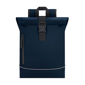 Zaino roll top con porta computer NORZAL - Blu Navy