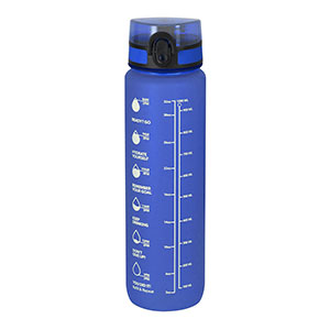 Borraccia sportiva graduata TRARUN - Blu