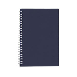 Taccuino a anelli KIDON - Blu Navy