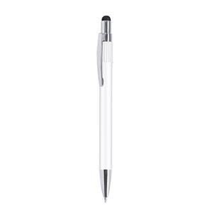 Penna con accessorio touch TURET - Bianco