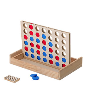 Gioco del 4 in fila CAIDEN - Naturale