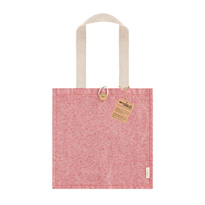 Shopper con bottone BROTAX - Rosso