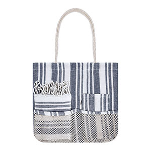 Set da regalo mare BEKORAN - Blu Navy