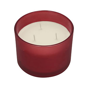Candela vegetale LENZOX - Rosso