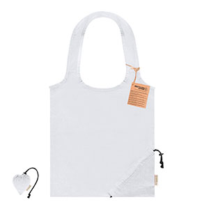 Shopper pieghevole LECTON - Bianco