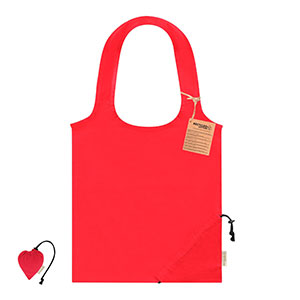 Shopper pieghevole LECTON - Rosso