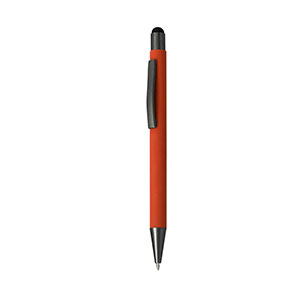 Penna touch in alluminio riciclato RILON - Arancio