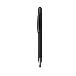 Penna touch in alluminio riciclato RILON - Nero