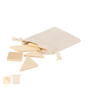 Puzzle con custodia in cotone MORANEX - Naturale