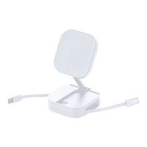 Supporto magnetico con cavetto WITAN - Bianco