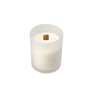 Candela vegetale alla vaniglia VETOOL - Bianco