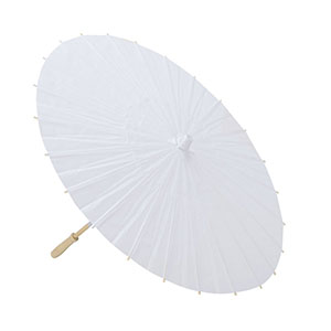 Ombrello parasole in carta ZALEA - Bianco