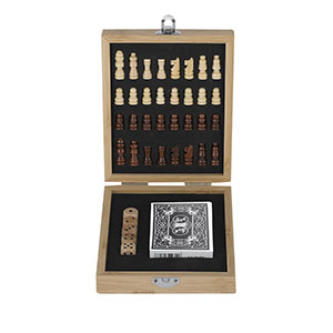 Set con 3 giochi LONDOX - Naturale