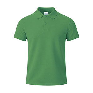 Maglietta polo in cotone CHARLES - Verde
