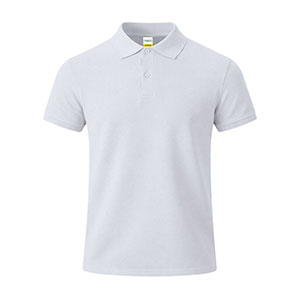 Polo da bambino in cotone CHARLES - Bianco