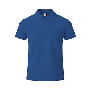 Polo in cotone da bambino CHARLES - Blu